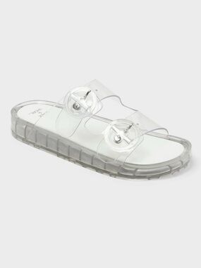 Shade & Shore Women’s Gemma Jelly Sandals Clear Size 6